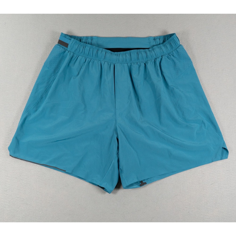 Lululemon Surge Linerless Short 6" Pewter Blue LM7A99S Size L